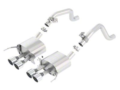 Borla S-Type Axle-Back Exhaust with Polished Tips (14-19 Corvette C7 w/ AFM Valves & w/o NPP Dual Mode Exhaust)