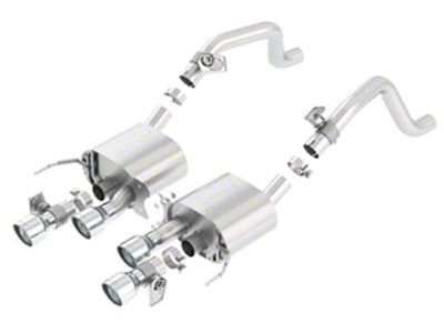 Borla S-Type Axle-Back Exhaust with Polished Tips (14-19 Corvette C7 w/ AFM Valves & NPP Dual Mode Exhaust, Excluding Grand Sport w/ Manual Transmission, Z06 & ZR1)