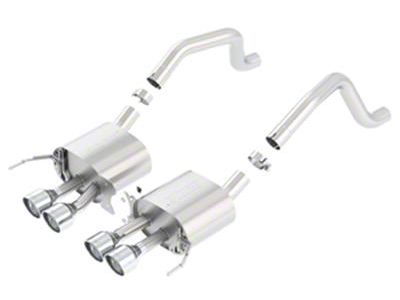 Borla S-Type Axle-Back Exhaust with Polished Tips (15-19 Corvette C7 Z06 w/o AFM Valves & NPP Dual Mode Exhaust; 17-19 Corvette C7 Grand Sport w/ Manual Transmission & w/o AFM Valves & NPP Dual Mode Exhaust)