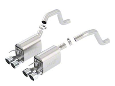 Borla S-Type II Axle-Back Exhaust with Polished Tips (06-13 Corvette C6 Z06 w/ Manual Transmission)