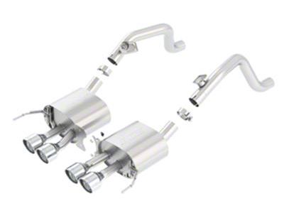 Borla S-Type Axle-Back Exhaust with Polished Tips (14-19 Corvette C7 w/ AFM Valves & w/o NPP Dual Mode Exhaust, Excluding Grand Sport w/ Manual Transmission, Z06 & ZR1)