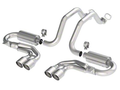 Borla S-Type Classic Cat-Back Exhaust with Polished Tips (97-04 Corvette C5)