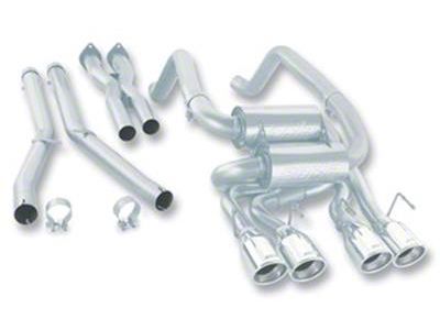 Borla S-Type Classic Cat-Back Exhaust with Polished Tips (2008 6.2L Corvette C6)