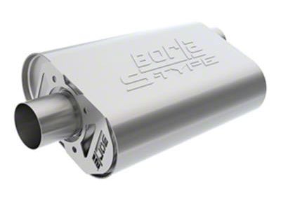 Borla S-Type Crate Offset/Center Muffler; 2.50-Inch (08-13 Corvette C6, Excluding Z06 & ZR1)