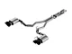 Borla ATAK Cat-Back Exhaust with Black Chrome Tips (20-22 Mustang GT500)