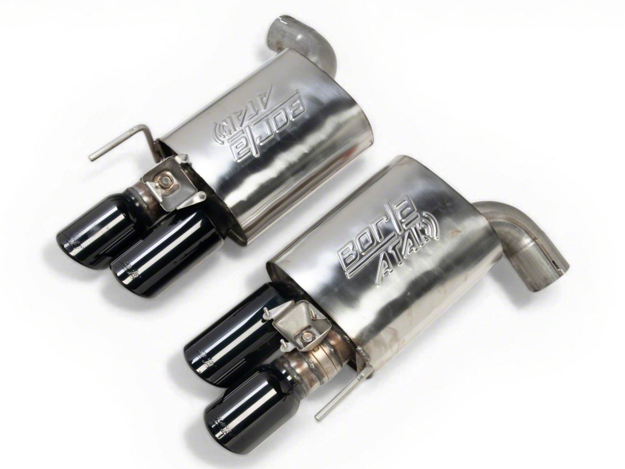 Borla Mustang ATAK Cat-Back Exhaust with Black Chrome Tips