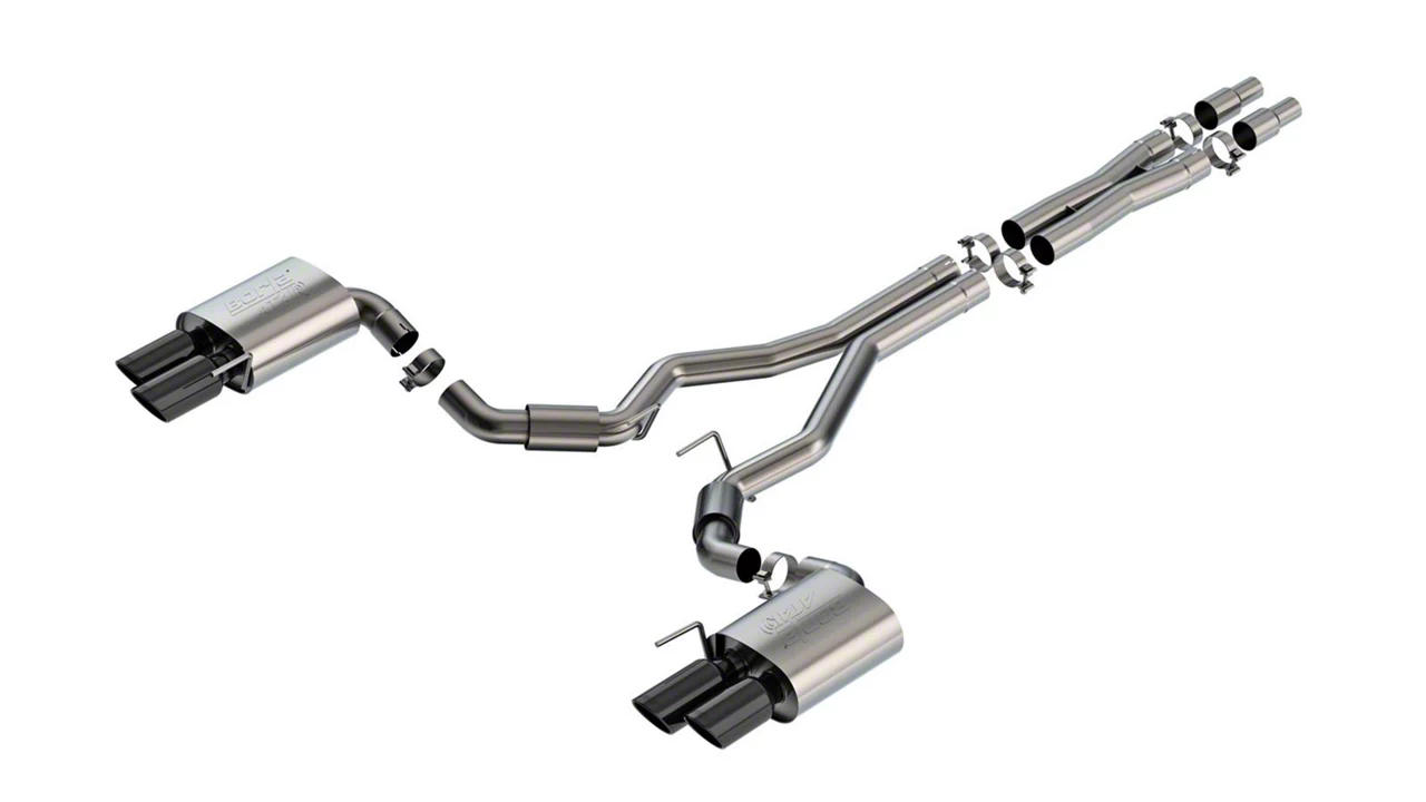 ma-k3-ta·͜·ᰔᩚ Borla 140446 ATAK Cat‑Back Exhaust for 99–04 Ford Mustang