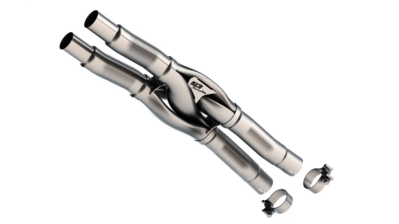 Borla Mustang Hydroformed SwitchFire Resonator Delete X-Pipe 60750