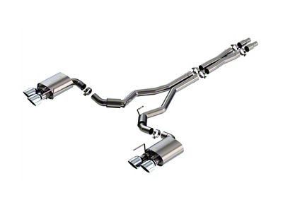 Borla S-Type Cat-Back Exhaust with Chrome Tips (24-25 Mustang Dark Horse)