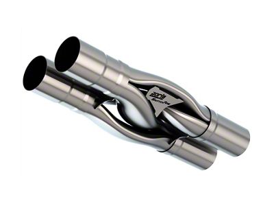 Borla Universal Hydroformed SwitchFire X-Pipe without Notches (Universal; Some Adaptation May Be Required)