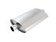 Borla Pro XS Center/Center Oval Muffler; 2.25-Inch Inlet/2.25-Inch Outlet (Universal; Some Adaptation May Be Required)