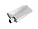 Borla Pro XS Offset/Offset Oval Muffler; 2-Inch Inlet/2-Inch Outlet (Universal; Some Adaptation May Be Required)