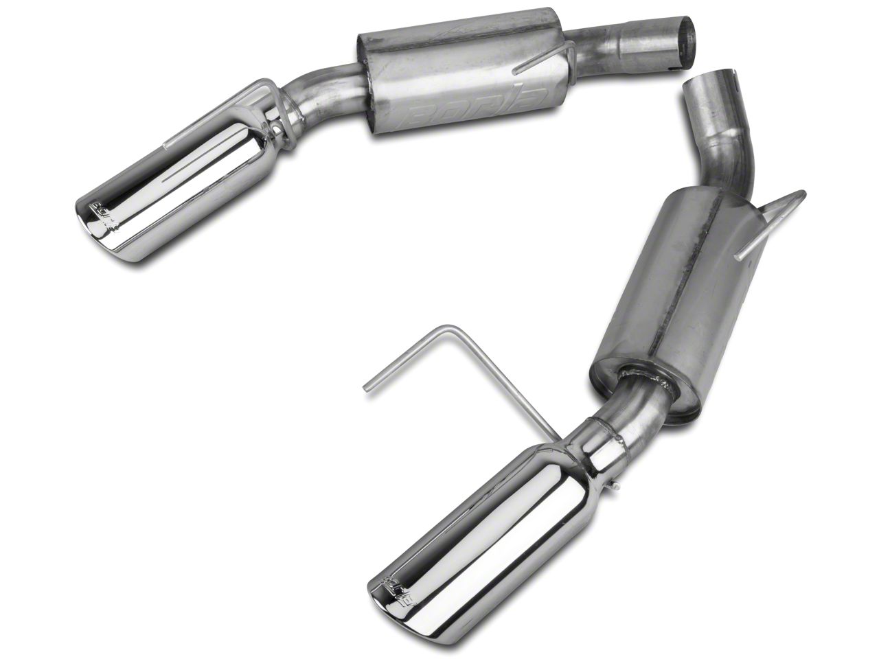Borla S-Type Axle-Back Exhaust with Polished Tips