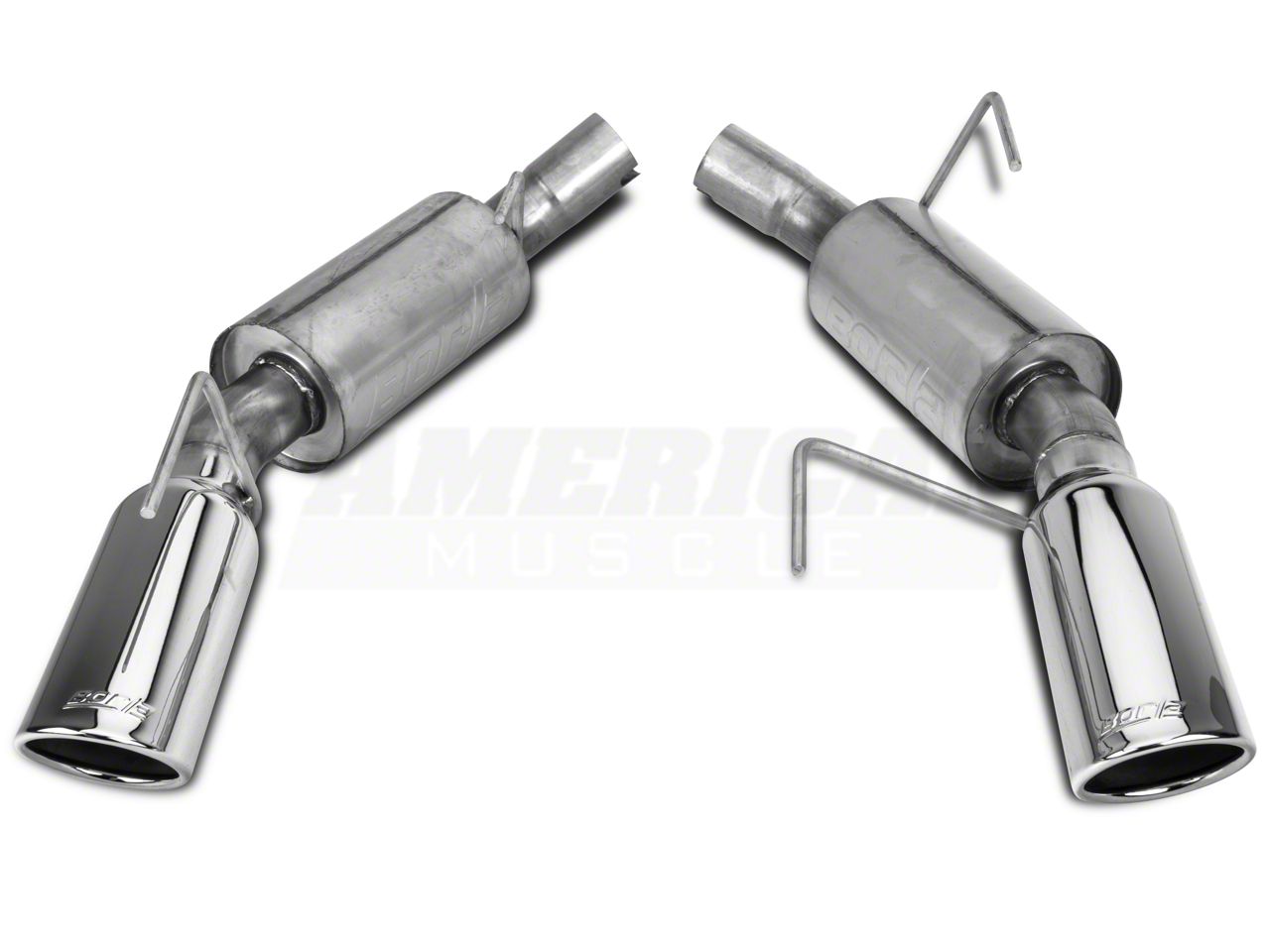 Borla S-Type Axle-Back Exhaust with Polished Tips (05-09 Mustang GT, GT500)