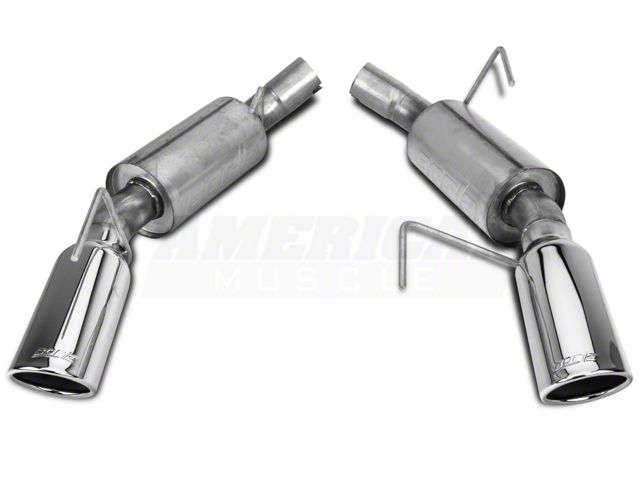 Borla S-Type Axle-Back Exhaust with Polished Tips (05-09 Mustang GT, GT500)