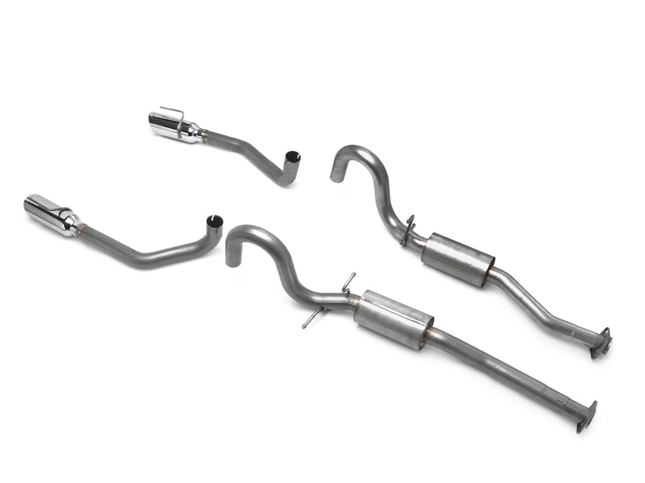 Borla Mustang S-Type Cat-Back Exhaust with Polished Tips 140067