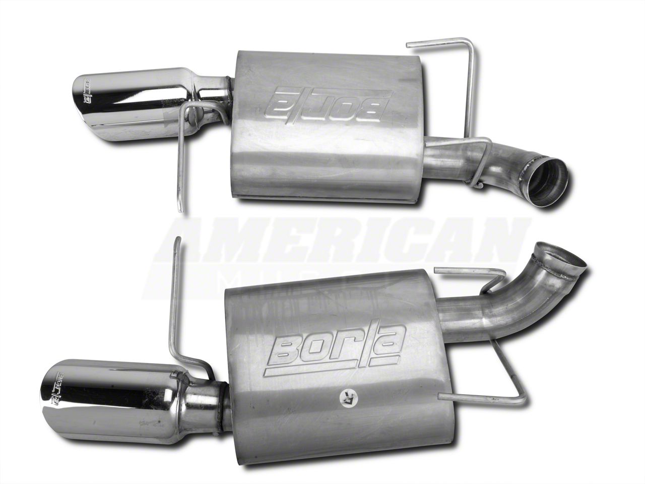 Borla Axle-Back Exhaust System - S-Type | 2013-2014 Ford Mustang 5.0L (11837)