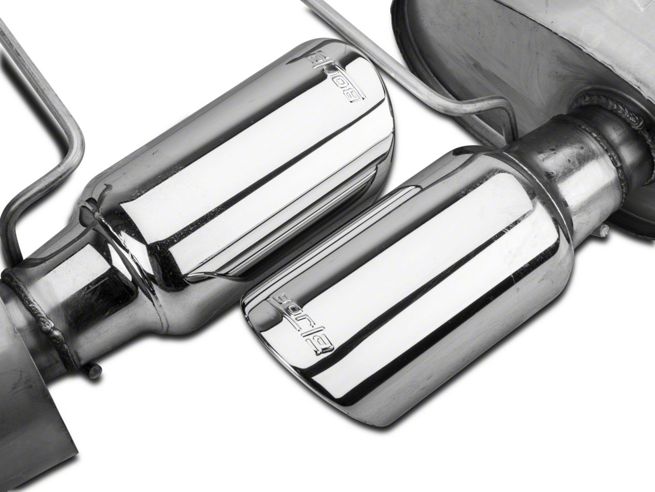 Borla Mustang S-Type Axle-Back Exhaust with Polished Tips