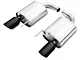 Borla S-Type 2.50-Inch Cat-Back Exhaust with Black Chrome Tips (15-17 Mustang GT)