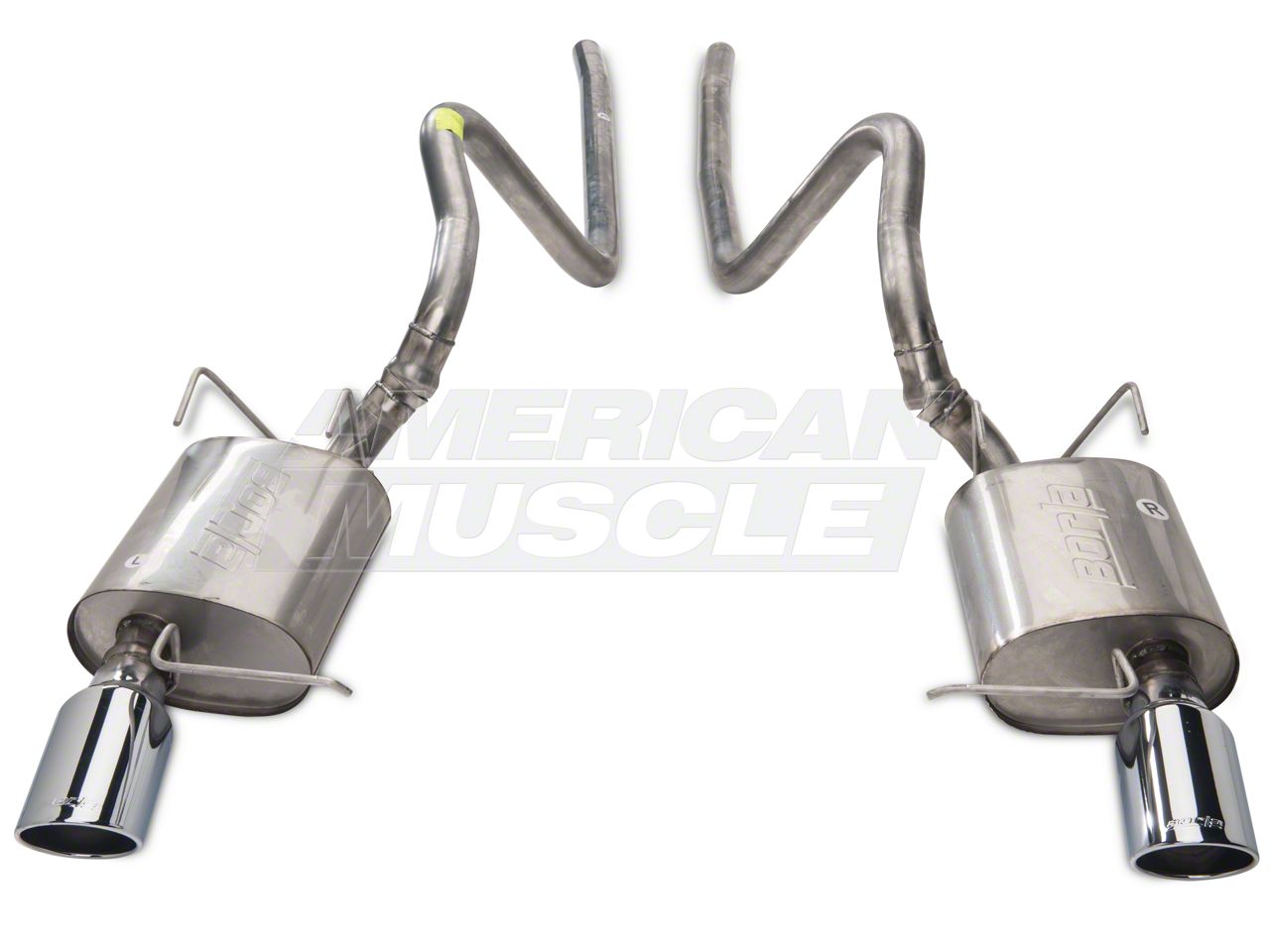 Borla Mustang S-Type Cat-Back Exhaust with Polished Tips 140375