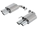 Borla S-Type Axle-Back Exhaust with Polished Tips (18-23 Mustang GT w/o Active Exhaust)