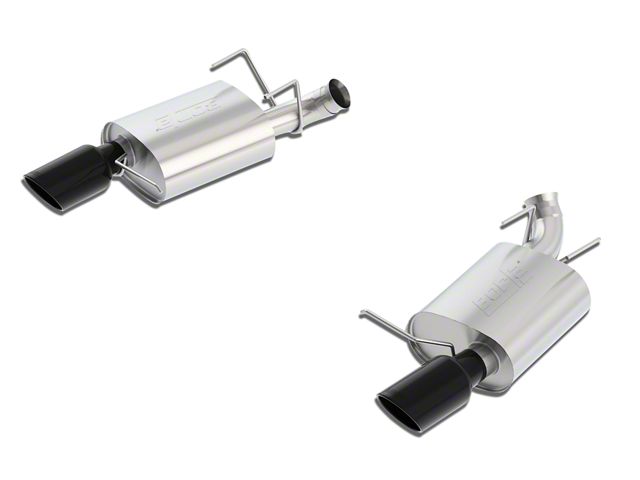 Borla S-Type Axle-Back Exhaust with Black Chrome Tips (13-14 Mustang GT; 2013 Mustang BOSS 302)