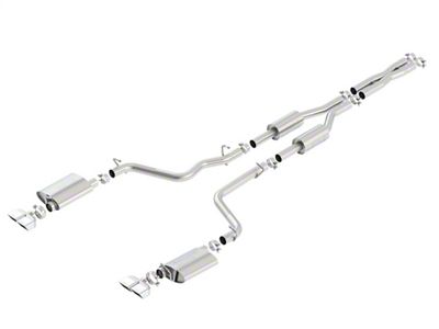 Borla S-Type Cat-Back Exhaust with Polished Tips (09-14 5.7L HEMI Challenger)