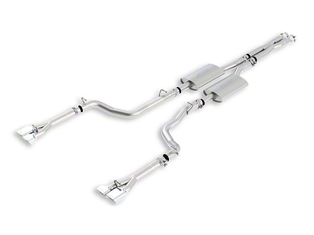 Borla S-Type Cat-Back Exhaust with Polished Tips (11-14 6.4L HEMI Challenger)
