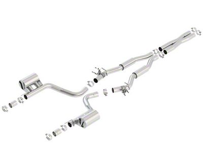 Borla S-Type Cat-Back Exhaust (15-23 6.2L HEMI Challenger w/ Active Exhaust)
