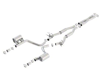 Borla S-Type Cat-Back Exhaust (15-23 6.4L HEMI Challenger w/ Active Exhaust)