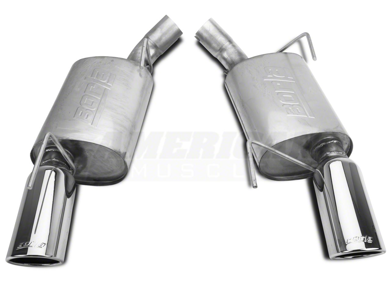 Borla 11752-BORLA Axle-Back Exhaust Touring