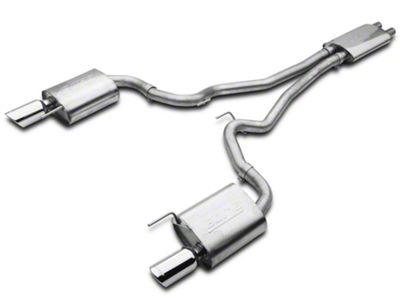 Borla Touring 2.50-Inch Cat-Back Exhaust with Chrome Tips (15-17 Mustang GT)