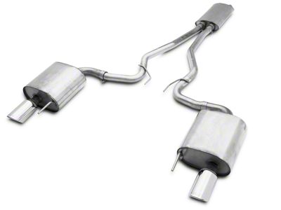 Borla Touring Cat-Back Exhaust with Polished Tips (15-17 Mustang V6 Fastback)