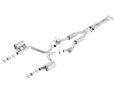 Borla Touring Cat-Back Exhaust (15-23 6.4L HEMI Challenger w/ Active Exhaust)
