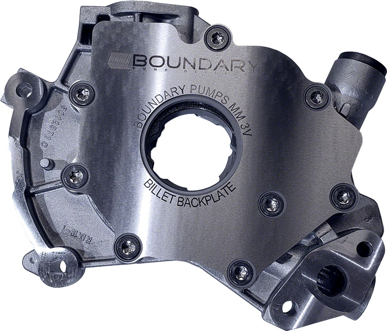 Boundary Billet Back Plate Ford 3V Mod Motor 05-14 Boundary Billet Back Plate Ford 3V Mod Motor 05-14