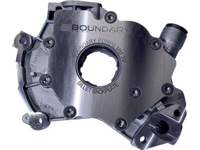 Boundary Racing Pumps Billet Oil Pump with Steel Back Plate (99-10 4.6L Mustang)
