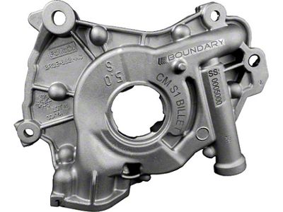 Boundary Racing Pumps Billet Oil Pump with Billet Back Plate; Standard Heat Treated (18-25 Mustang GT, Dark Horse; 15-20 Mustang GT350)