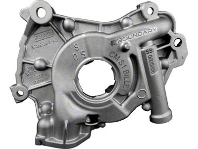 Boundary Racing Pumps Billet Oil Pump with Billet Back Plate; Standard Heat Treated (18-24 Mustang GT, Dark Horse; 15-20 Mustang GT350)