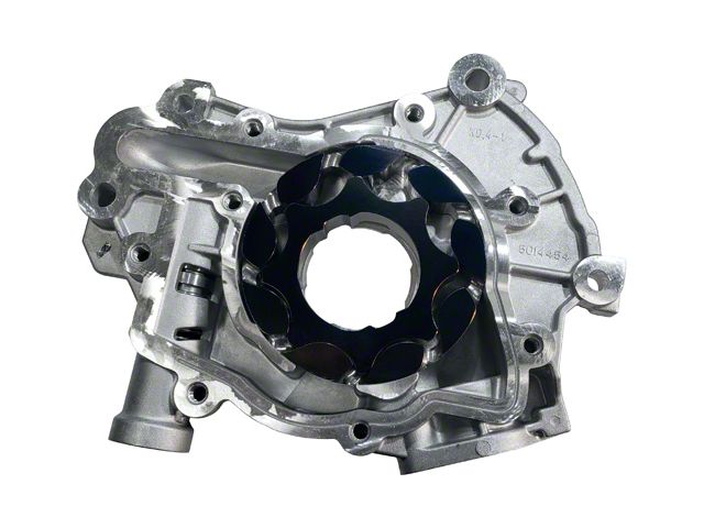 Boundary Racing Pumps Billet Oil Pump with Gear Vane Ported and Billet Back Plate; MartenWear Treated (11-17 Mustang GT)