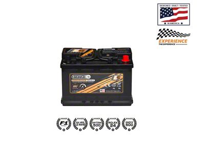 Braille Battery Endurance AGM Battery; Group Size B48-H6-L3 (14-15 Camaro Z/28; 16-22 Camaro)