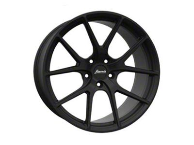 Bravado Tribute Matte Black Wheel; 20x9.5 (06-10 RWD Charger)