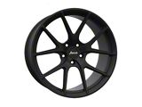 Bravado Tribute Matte Black Wheel; Rear Only; 20x11; 21mm Offset (06-10 RWD Charger)