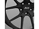 Bravado Tribute Matte Black Wheel; 20x9.5 (11-23 RWD Charger, Excluding Widebody)