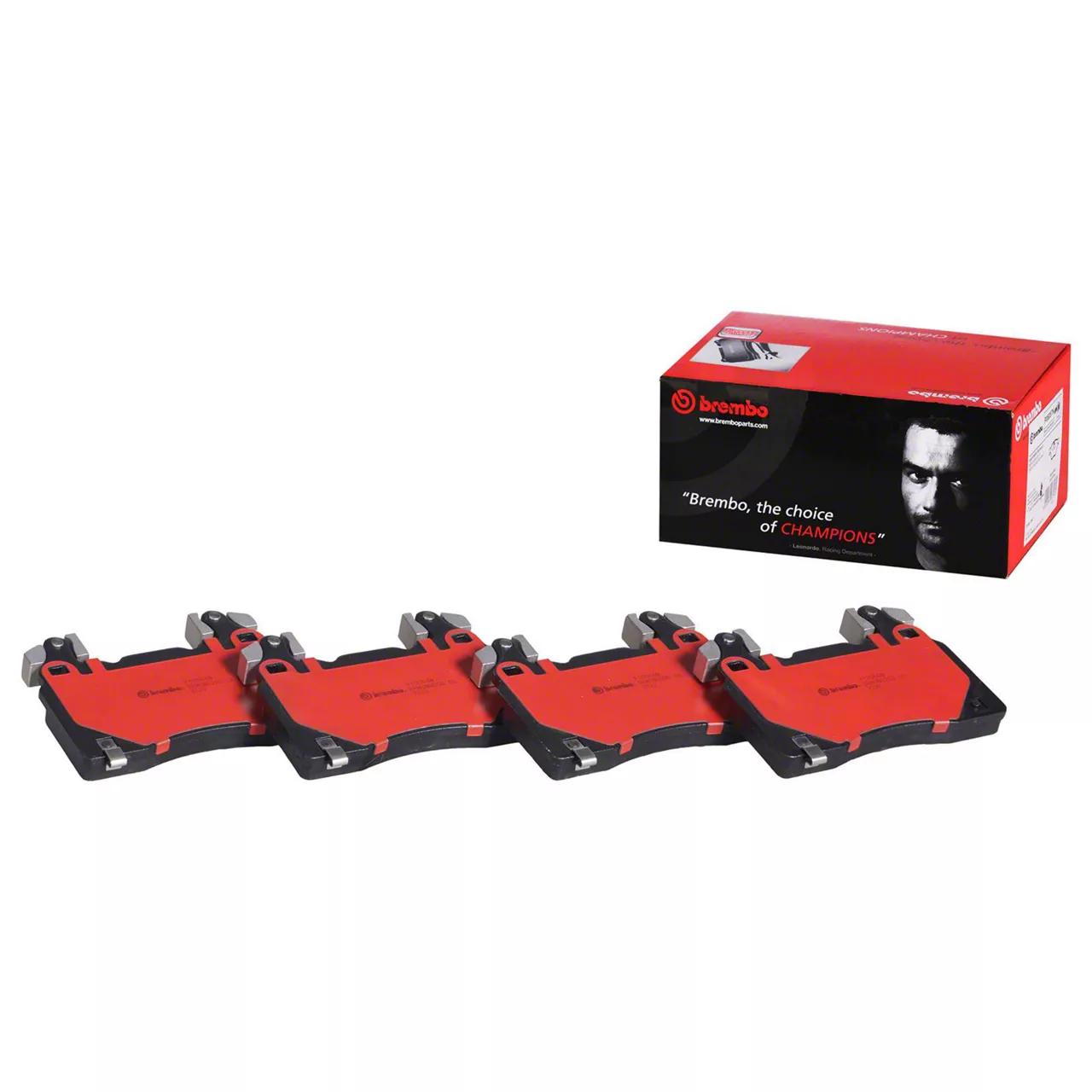 Brembo NAO Ceramic Brake Pads Front Pair 10 24 Camaro SS w 4 Piston Front Calipers