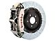 Brembo GT Series 6-Piston Front Big Brake Kit with 15-Inch 2-Piece Type 3 Slotted Rotors; Nickel Plated Calipers (16-24 Camaro LS, LT, SS)