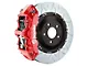 Brembo GT Series 6-Piston Front Big Brake Kit with 15-Inch 2-Piece Type 3 Slotted Rotors; Red Calipers (11-23 5.7L HEMI Charger)