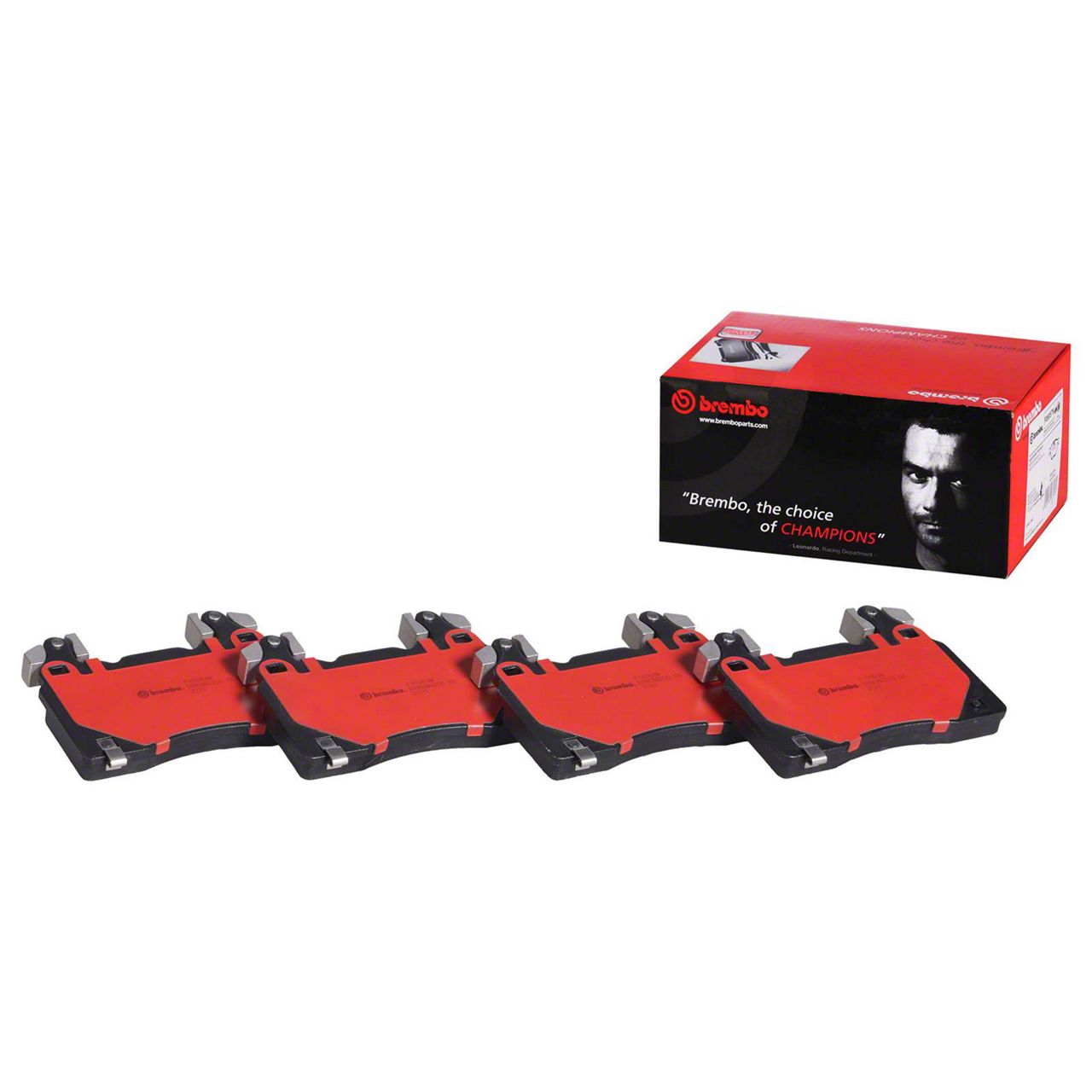 Brembo Corvette NAO Ceramic Brake Pads; Front Pair P10064N Brembo Corvette NAO Ceramic Brake Pads; Front Pair P10064N