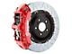 Brembo GT Series 6-Piston Front Big Brake Kit with 13.80-Inch 2-Piece Type 3 Slotted Rotors; Red Calipers (05-13 Corvette C6, Excluding Grand Sport & Z06)