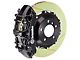 Brembo GT Series 6-Piston Front Big Brake Kit with 14-Inch 2-Piece Type 1 Slotted Rotors; Black Calipers (97-04 Corvette C5)