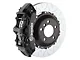 Brembo GT Series 6-Piston Front Big Brake Kit with 14-Inch 2-Piece Type 3 Slotted Rotors; Black Calipers (97-04 Corvette C5)